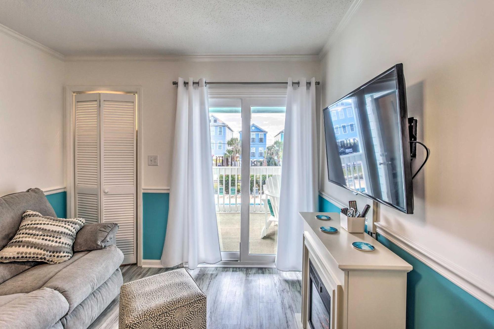 Surfside Beach Escape With Pool - Walk To Ocean! Myrtle Beach Exterior photo